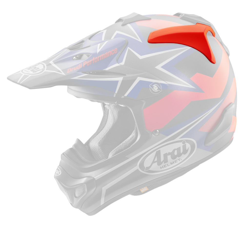 Arai MX-V Helmet Centre Side Vent Stars & Stripes Dark