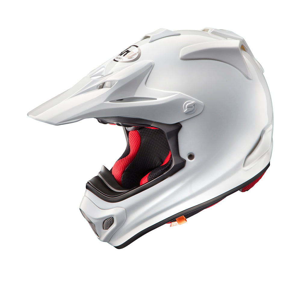 Arai MX-V Plain Motocross Helmet White