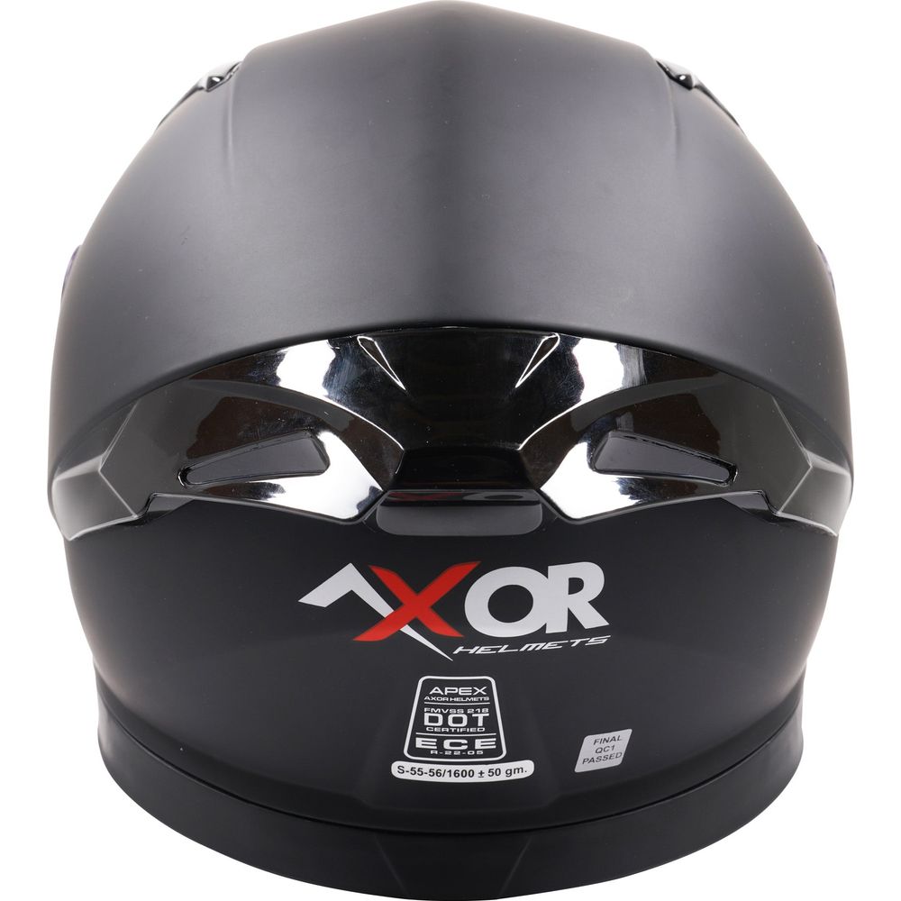 Axor Apex Full Face Helmet Matt Black