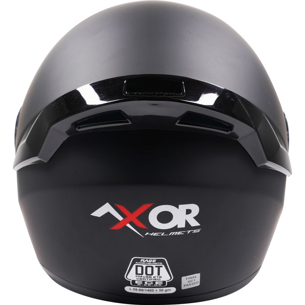 Axor Rage Full Face Helmet Matt Black - FREE UK Shipping, FREE 365 Day Returns | Moto Central