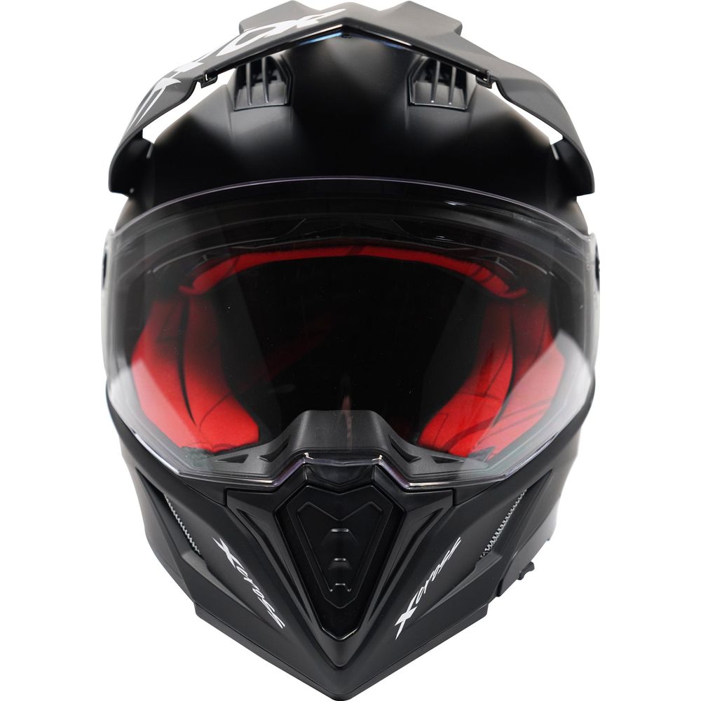 Axor X-Cross Adventure Helmet Matt Black  - FREE UK Delivery - Moto Central