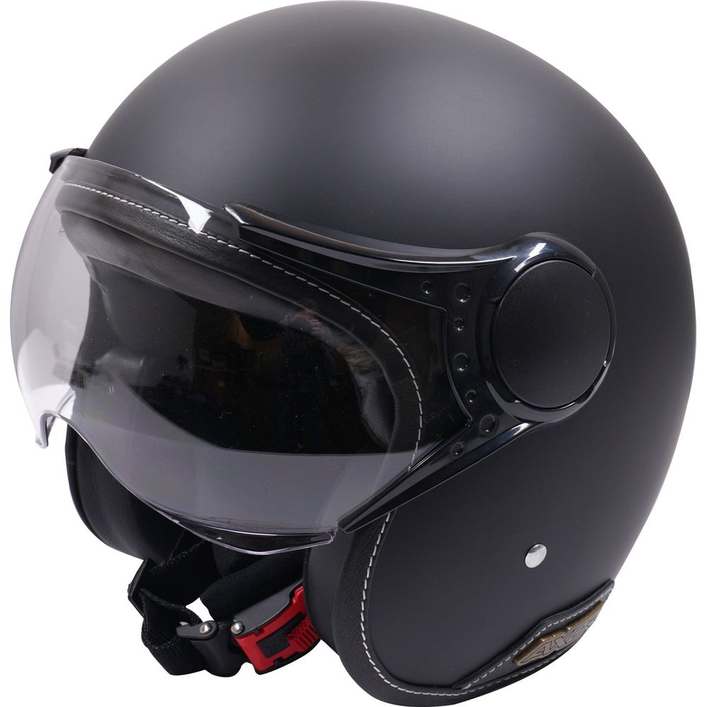 Axor Jet Open Face Helmet Matt Black / Black