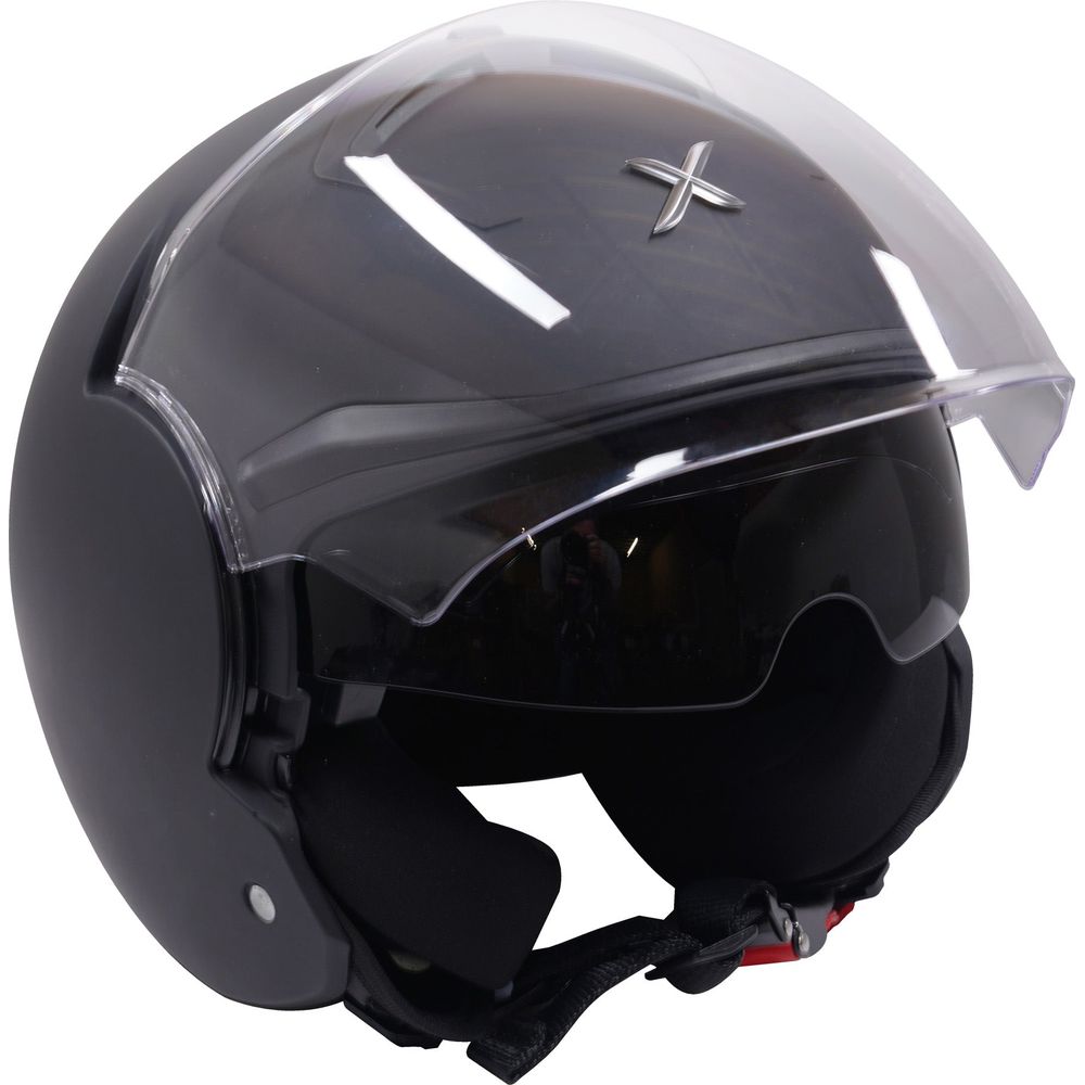 Axor Striker Open Face Helmet Matt Black