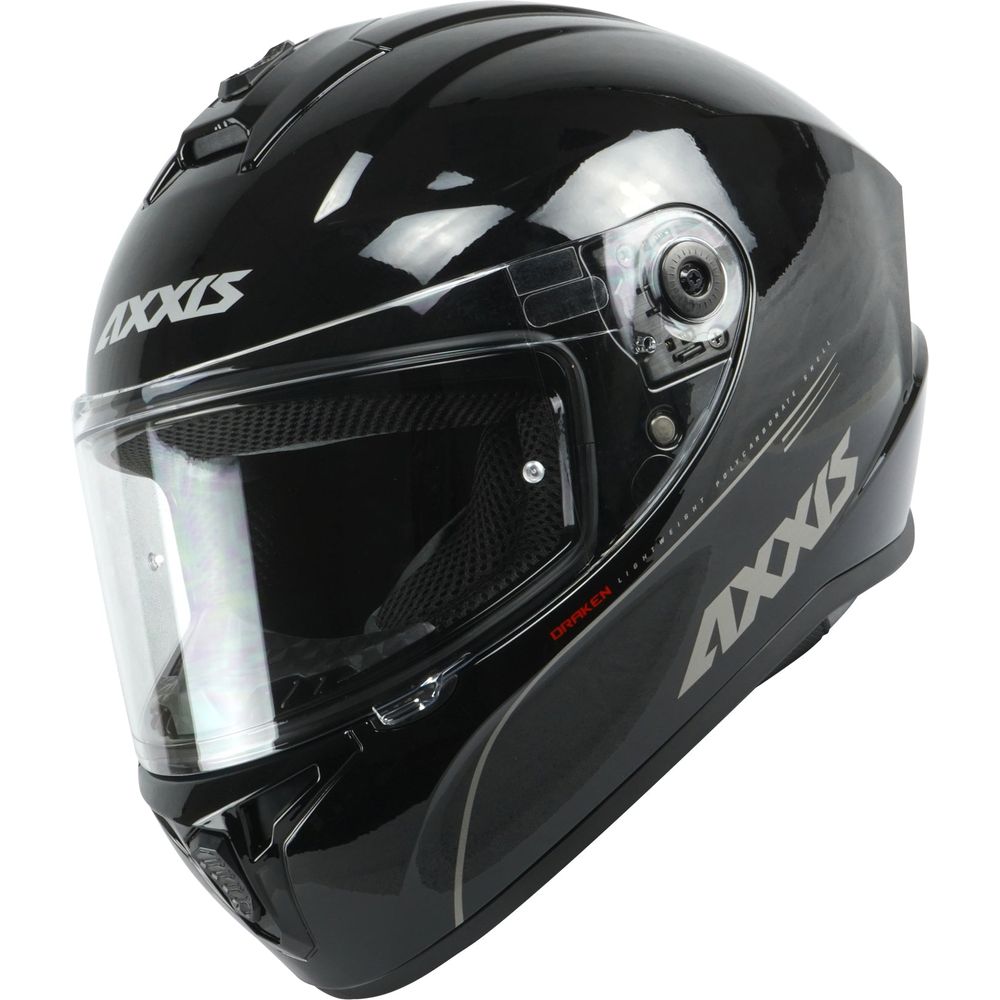 Axxis Draken S Solid A1 Full Face Helmet Gloss Black