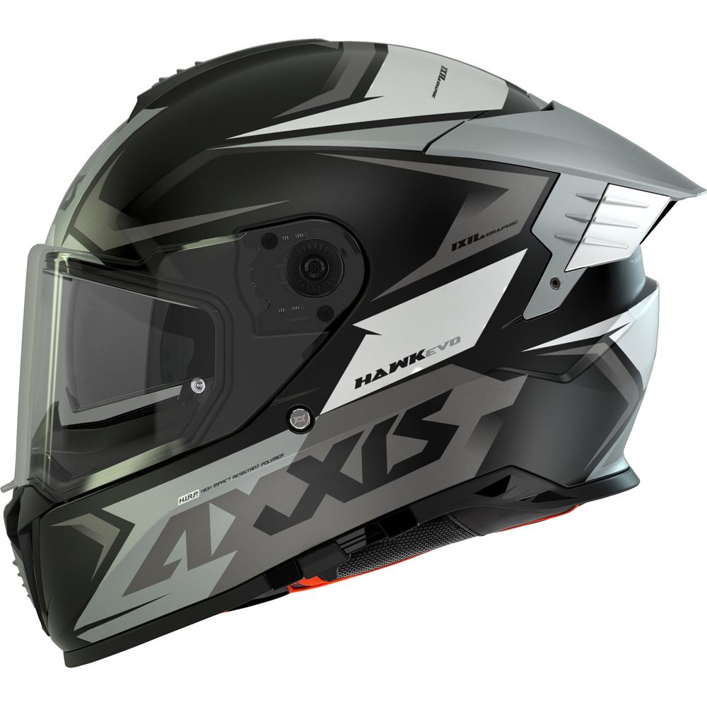 Axxis Hawk Evo SV Ixil A2 Full Face Helmet Matt Titanium