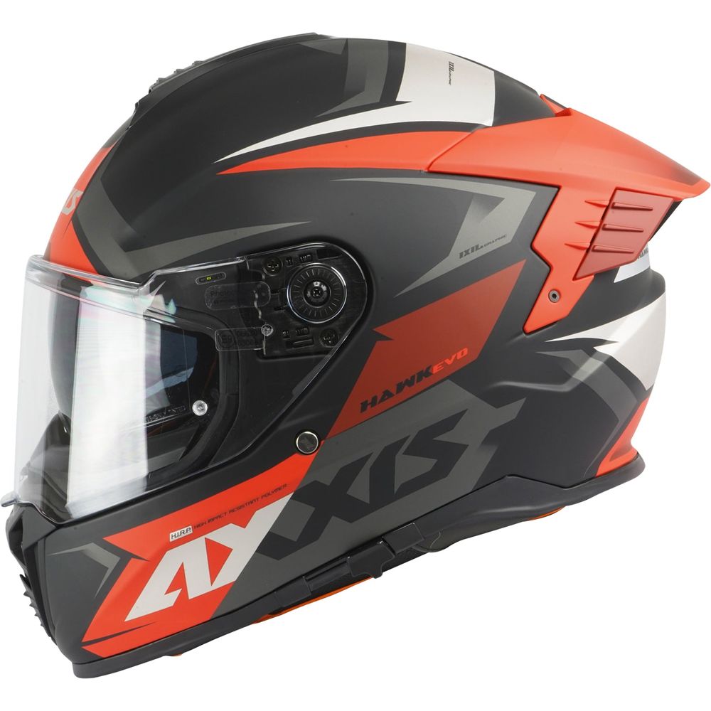 Axxis Hawk Evo SV Ixil B15 Full Face Helmet Matt Red