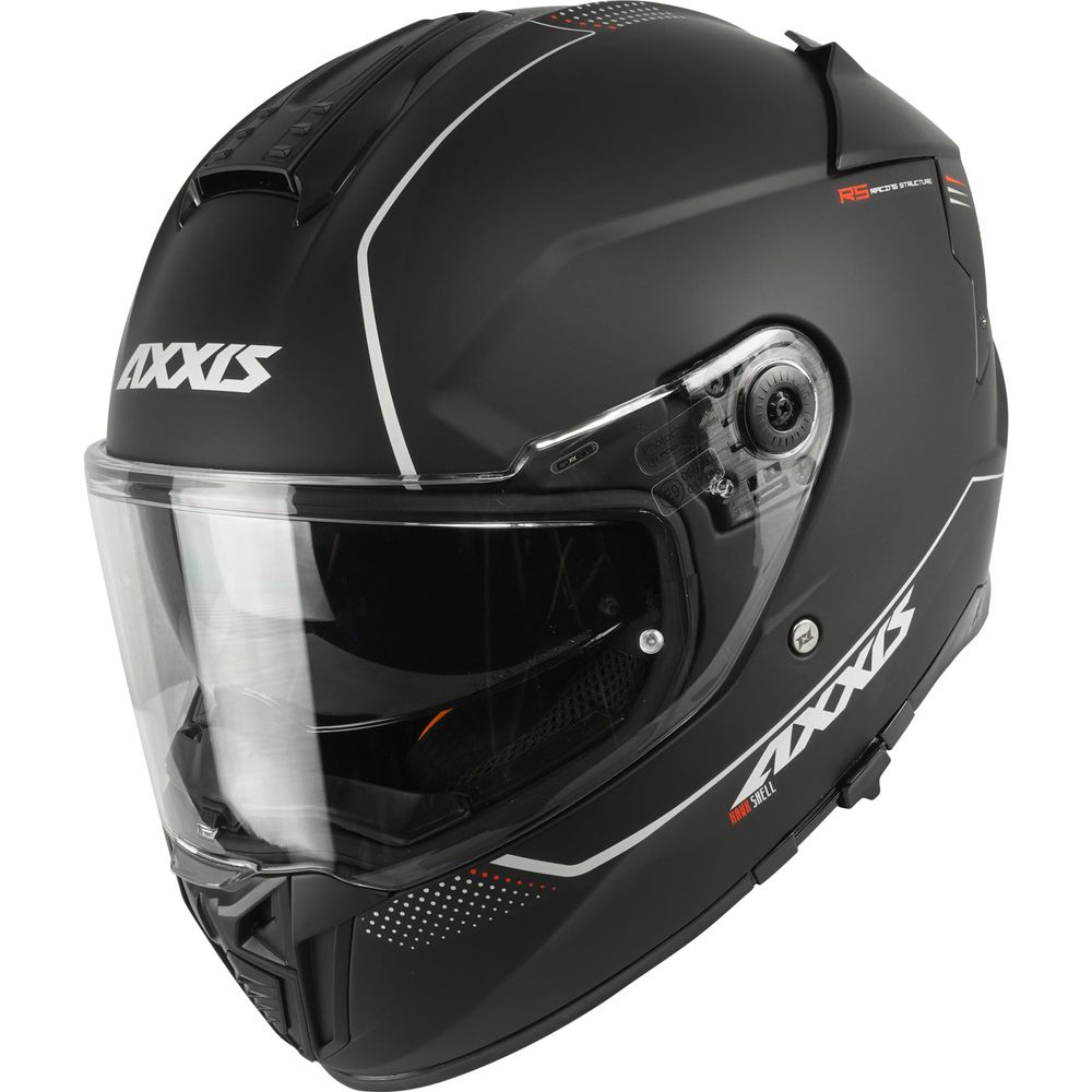 Axxis Hawk Evo SV Solid A1 Full Face Helmet Matt Black