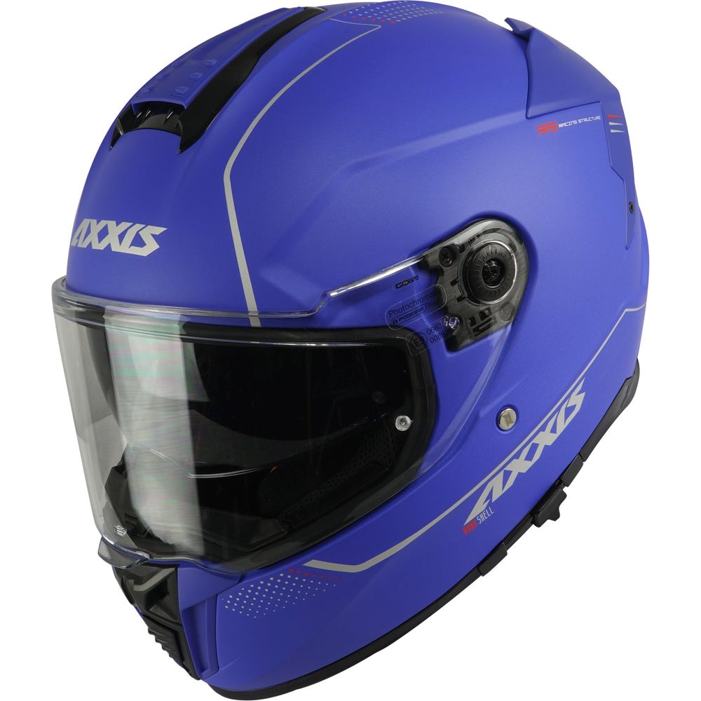 Axxis Hawk Evo SV Solid A7 Full Face Helmet Matt Blue