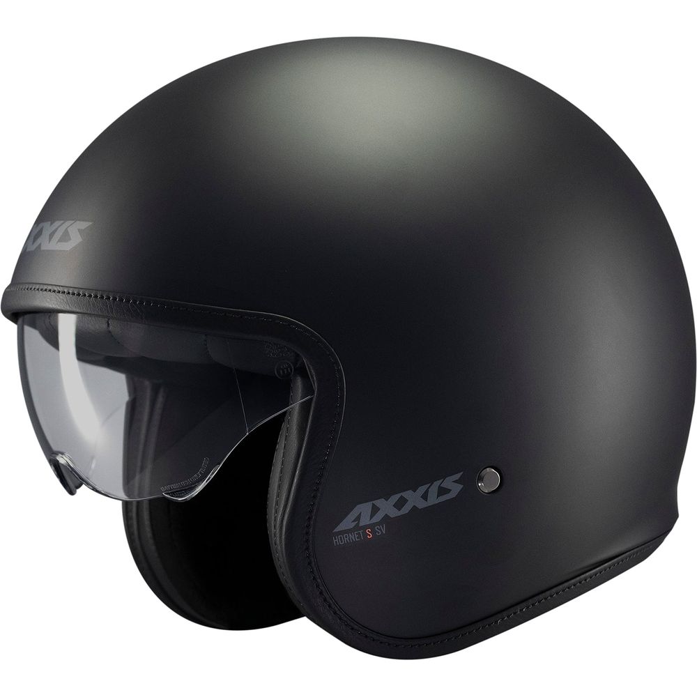 Axxis Hornet S SV Solid A1 Open Face Helmet Matt Black