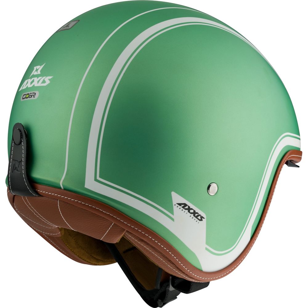 Axxis Hornet SV Royal A6 Open Face Helmet Matt Green