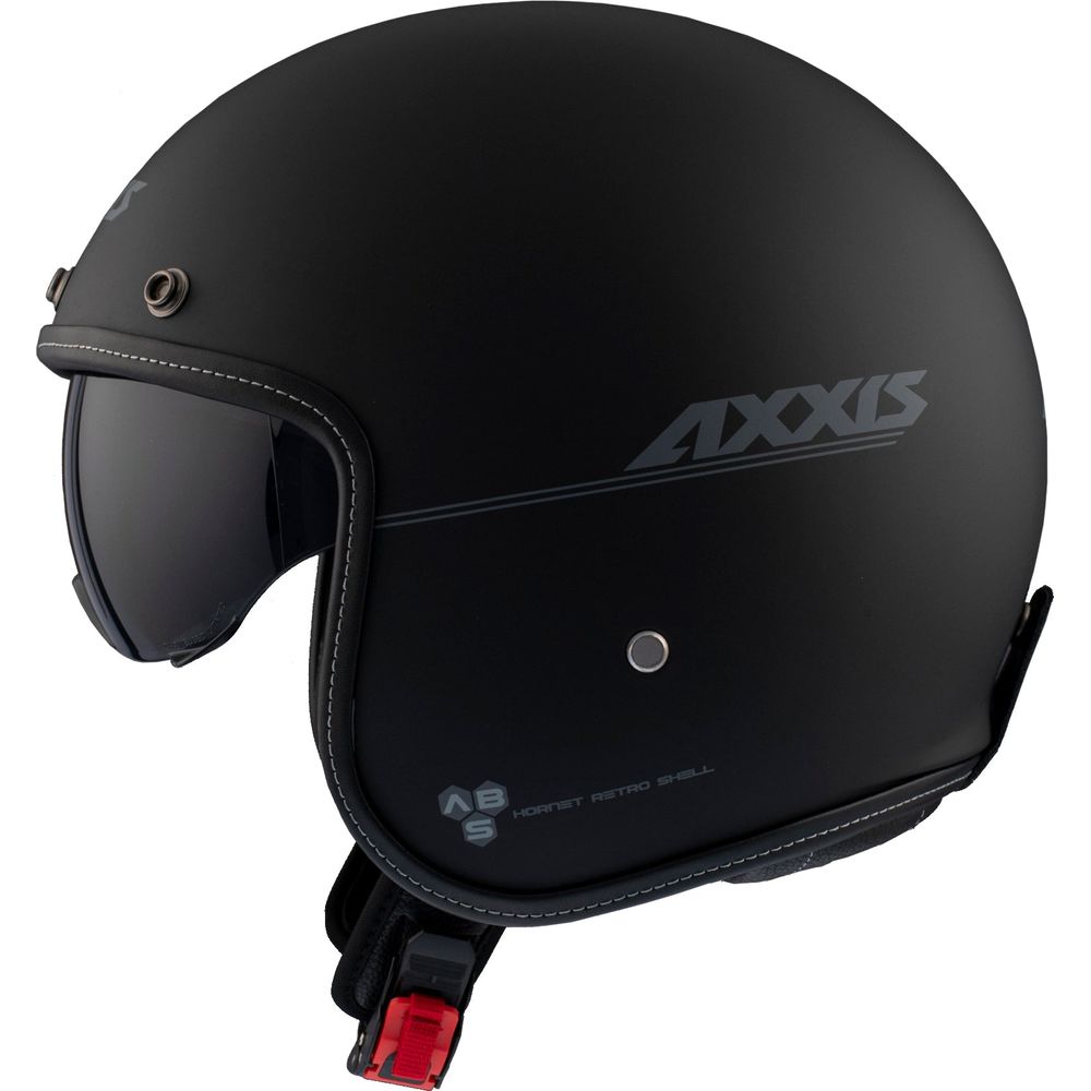 Axxis Hornet SV Solid A1 Open Face Helmet Matt Black