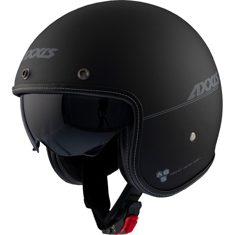 Axxis Hornet SV Solid A1 Open Face Helmet Matt Black