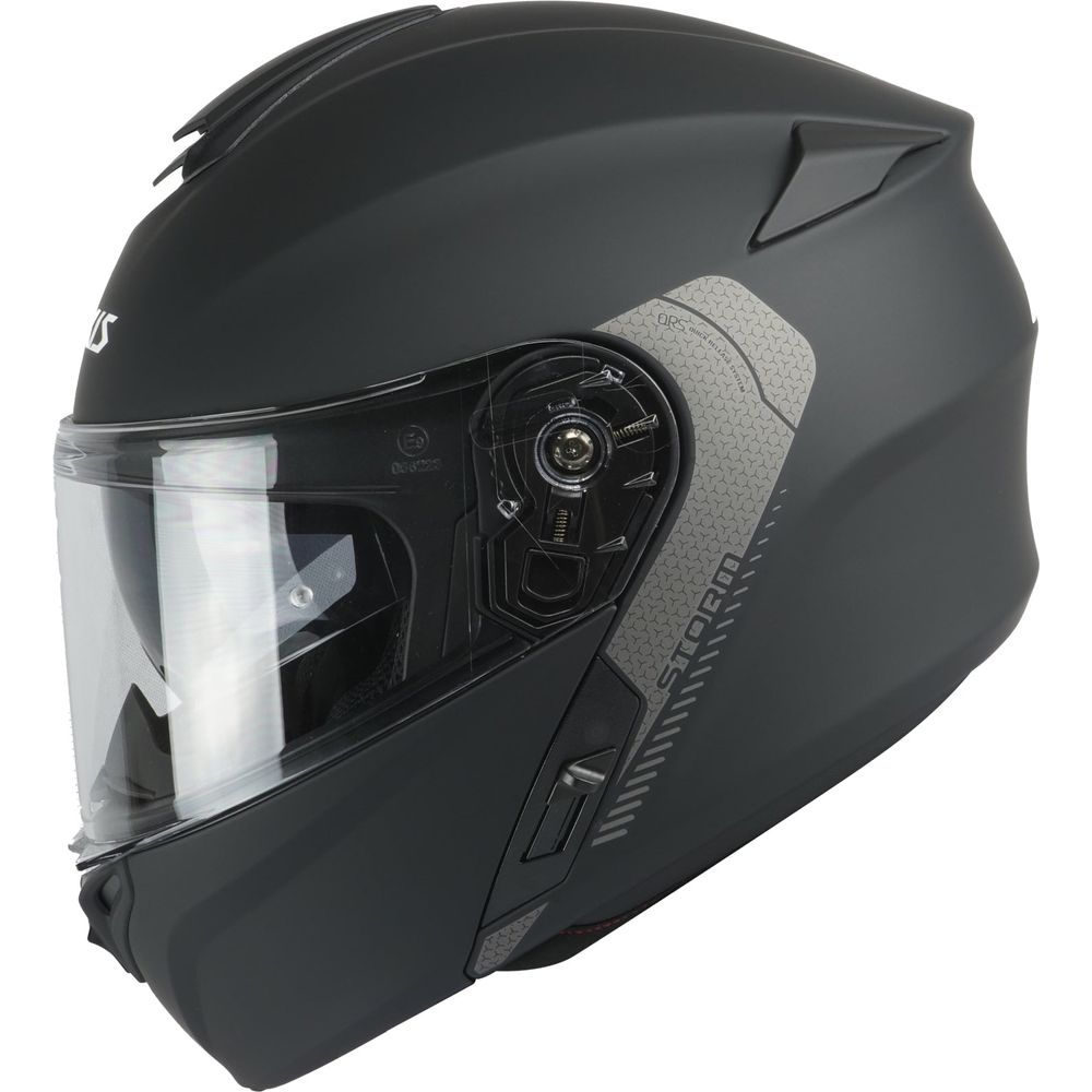 Axxis Storm SV Solid A1 Flip Up Helmet Matt Black  - FREE UK Delivery - Moto Central