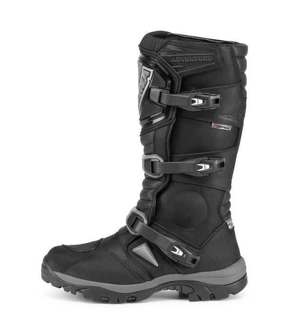 Forma Adventure Dry Boots Black - FREE UK Shipping, FREE 365 Day Returns | Moto Central