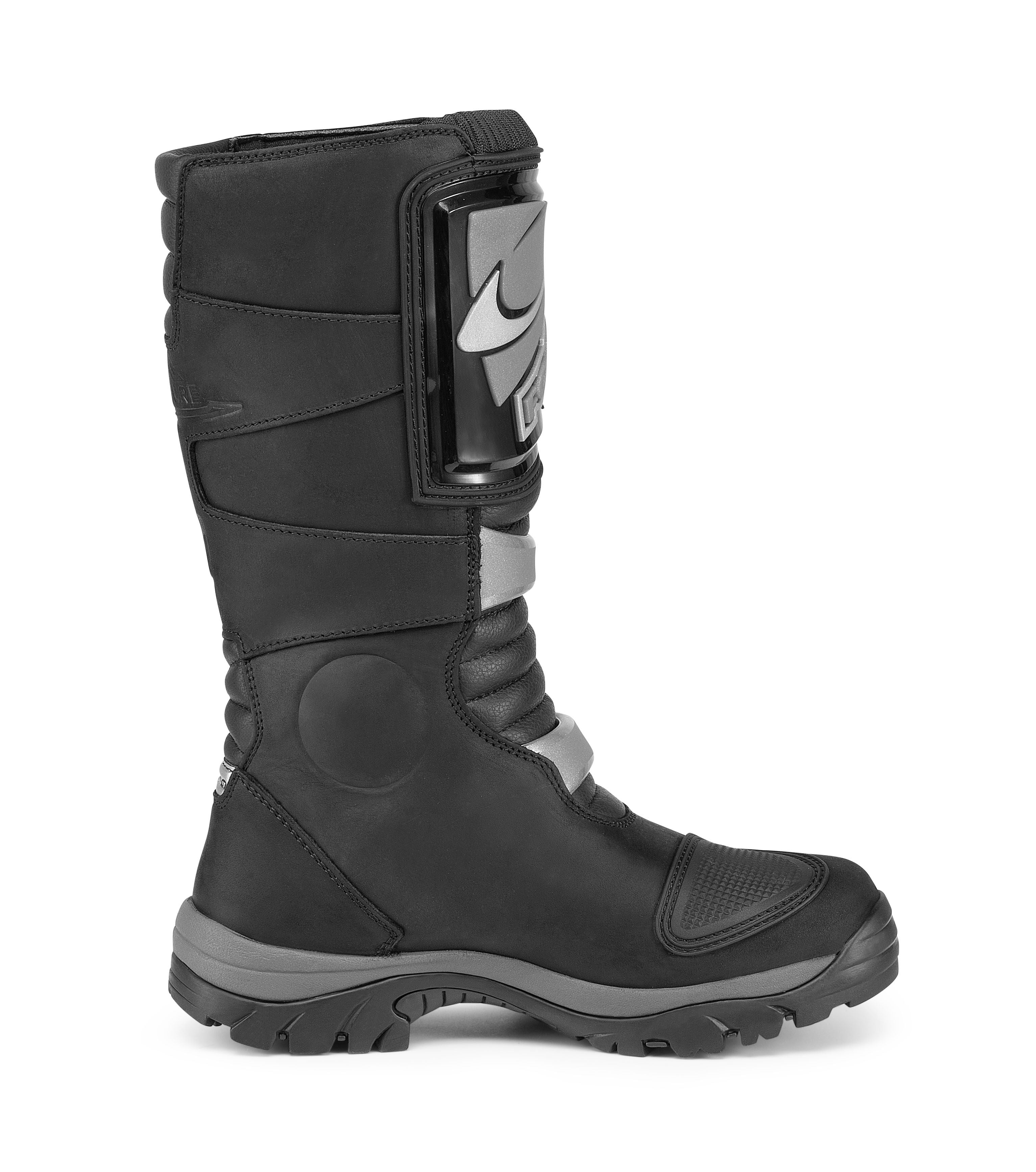 Forma Adventure Dry Boots Black - FREE UK Shipping, FREE 365 Day Returns | Moto Central