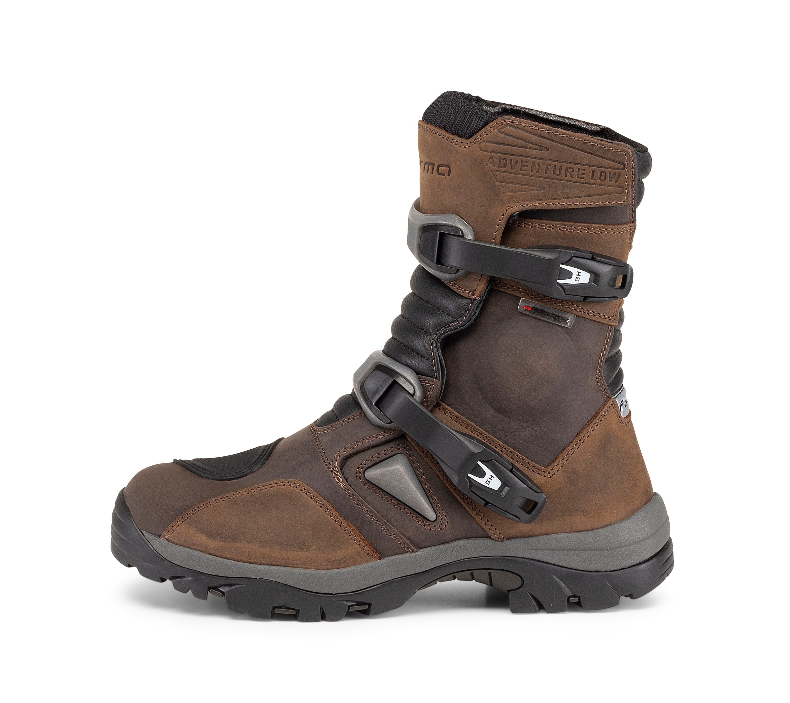 Forma Adventure Low Dry Boots Brown - FREE UK Shipping, FREE 365 Day Returns | Moto Central