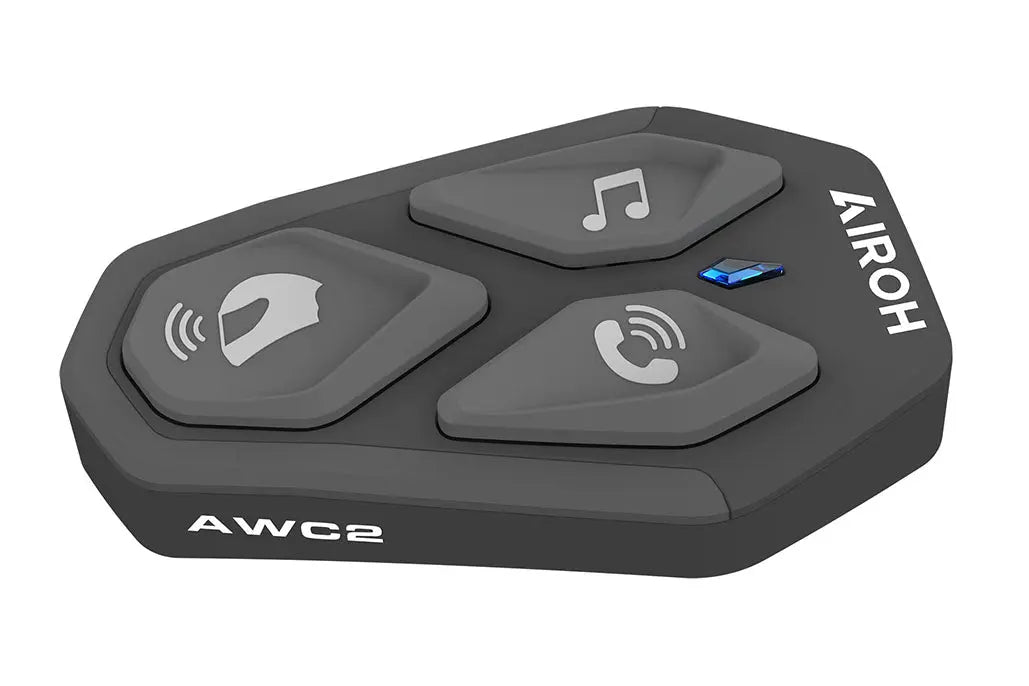 Airoh AWC2 Bluetooth Communications System Black FREE UK Delivery, FREE 365 Day Returns | Moto Central