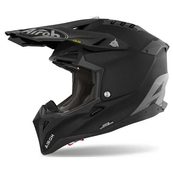 Airoh Aviator 3 Matt Carbon - FREE UK Shipping, FREE 365 Day Returns | Moto Central