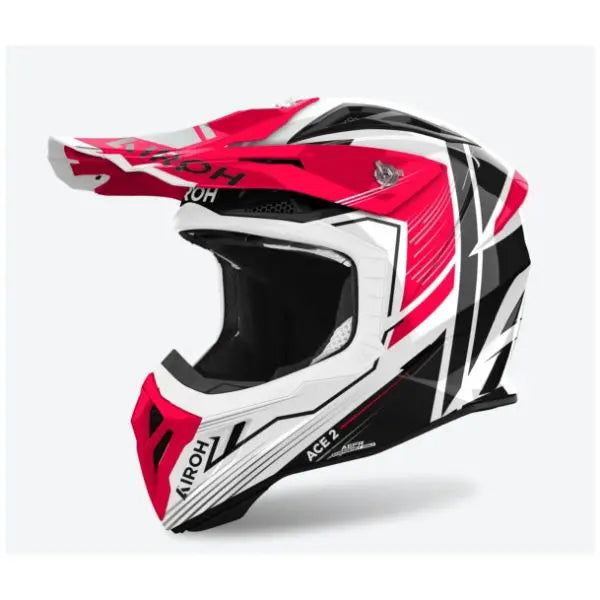 Airoh Aviator Ace 2 Engine Gloss Red - FREE UK Shipping, FREE 365 Day Returns | Moto Central