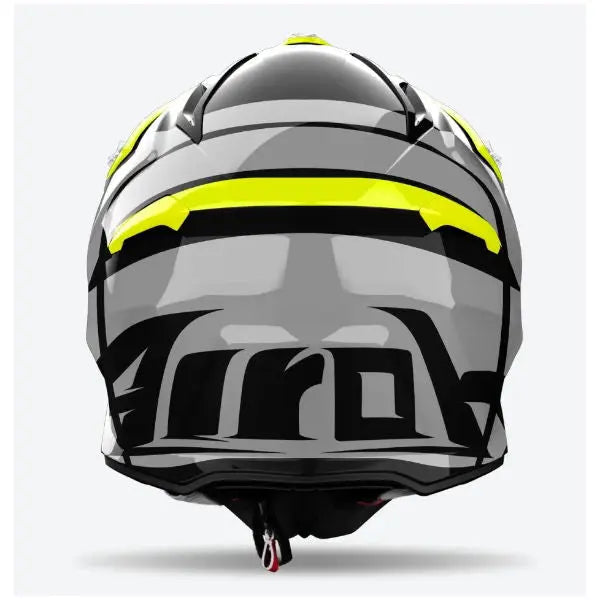 Airoh Aviator Ace 2 Engine Gloss Yellow - FREE UK Shipping, FREE 365 Day Returns | Moto Central