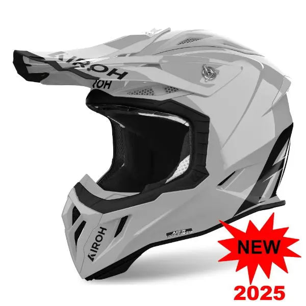 Airoh Aviator Ace 2 Gloss Cement Grey - FREE UK Shipping, FREE 365 Day Returns | Moto Central