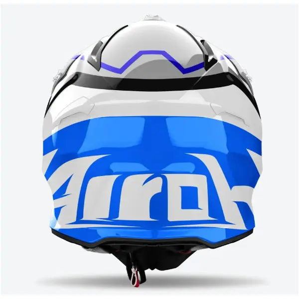 Airoh Aviator Ace 2 Ground Gloss Blue - FREE UK Shipping, FREE 365 Day Returns | Moto Central