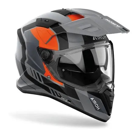 Airoh Bandit Horn Matt Orange FREE UK Delivery, FREE 365 Day Returns | Moto Central