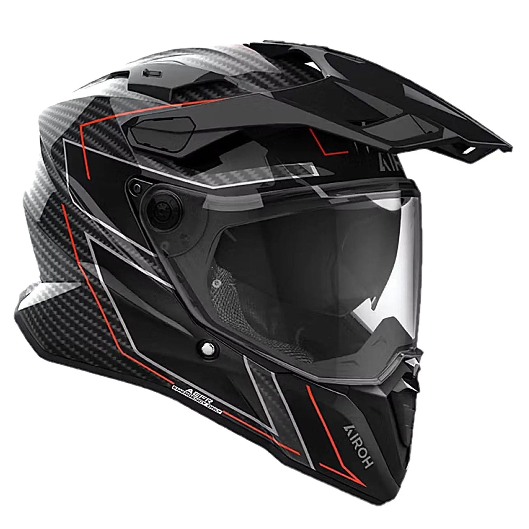 Airoh Commander 2 Carbon Stylish FREE UK Delivery, FREE 365 Day Returns | Moto Central