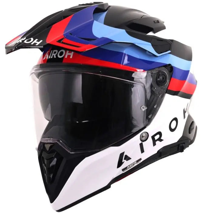 Airoh Commander 2 Doom Gloss Black FREE UK Delivery, FREE 365 Day Returns | Moto Central