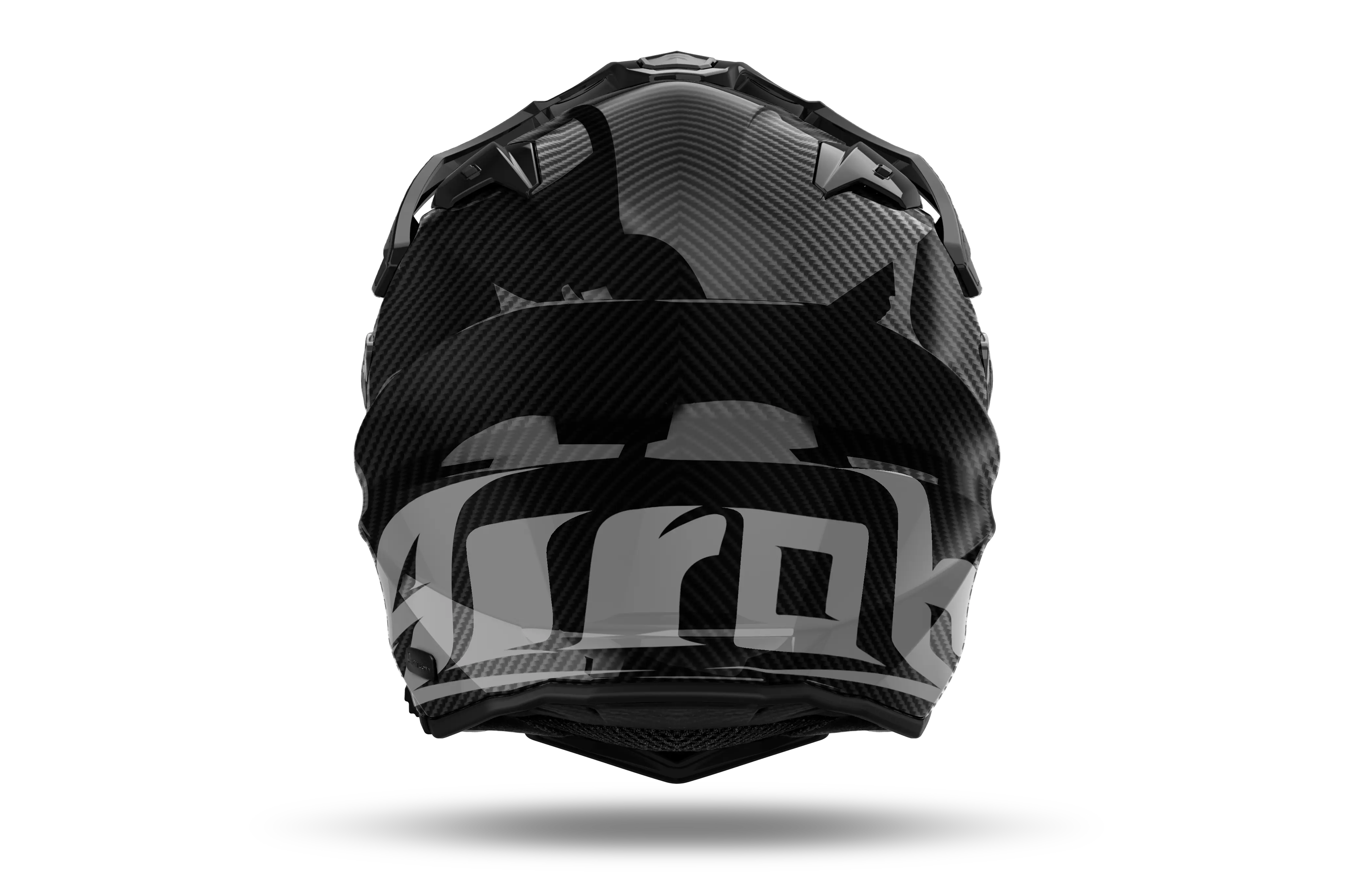 Airoh Commander 2 Full Gloss Carbon FREE UK Delivery, FREE 365 Day Returns | Moto Central