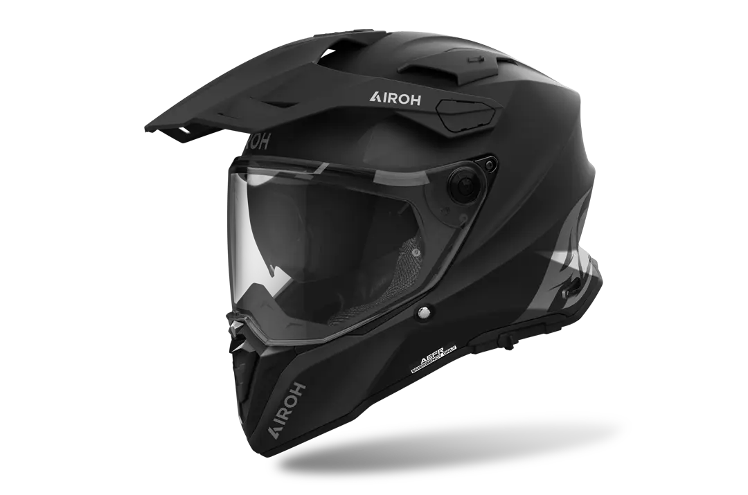 Airoh Commander 2 Matt Black FREE UK Delivery, FREE 365 Day Returns | Moto Central