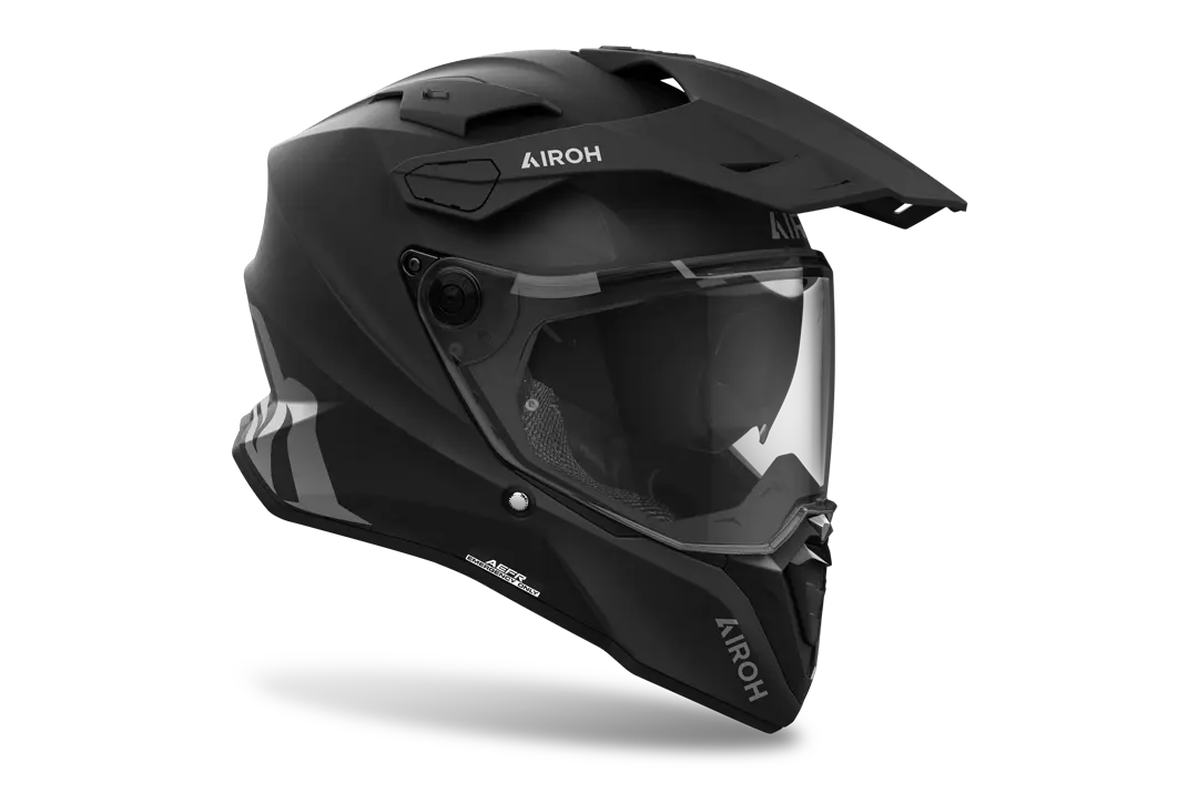 Airoh Commander 2 Matt Black FREE UK Delivery, FREE 365 Day Returns | Moto Central