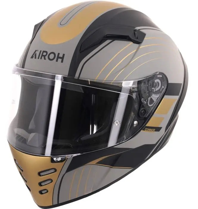 Airoh Connor Achieve Matt Bronze FREE UK Delivery, FREE 365 Day Returns | Moto Central