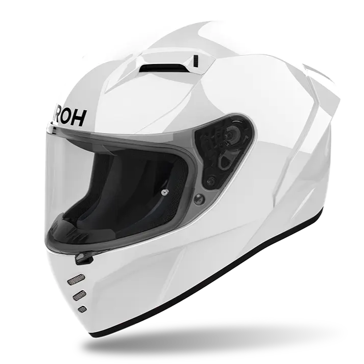 Airoh Connor Gloss White FREE UK Delivery, FREE 365 Day Returns | Moto Central