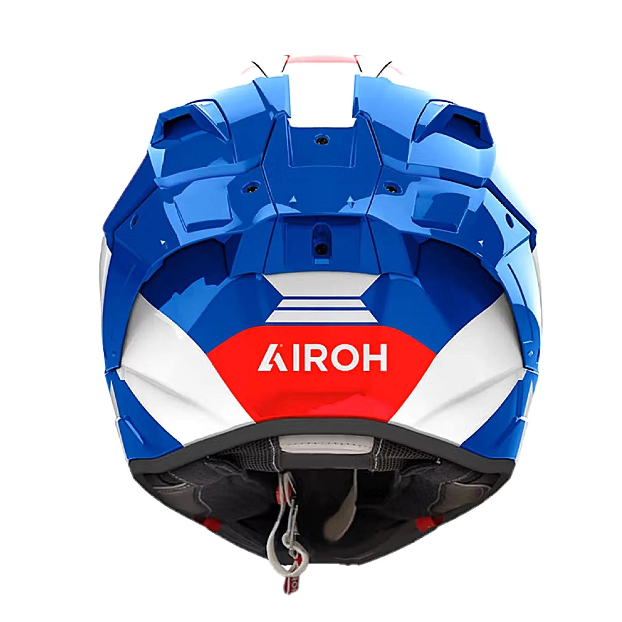 Airoh GP-800 Competition Gloss Blue / Red FREE UK Delivery, FREE 365 Day Returns | Moto Central