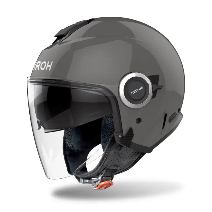 Airoh Helyos Gloss Dark Grey FREE UK Delivery, FREE 365 Day Returns | Moto Central