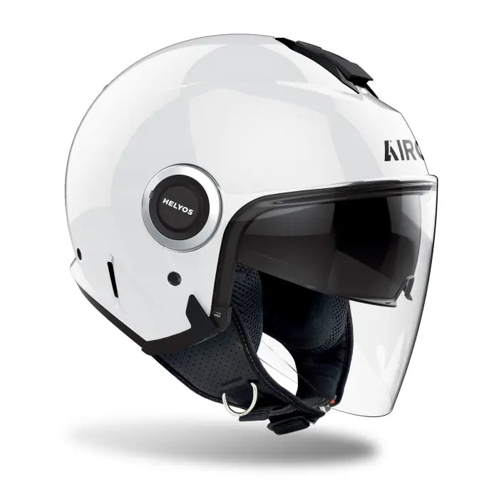 Airoh Helyos Gloss White FREE UK Delivery, FREE 365 Day Returns | Moto Central