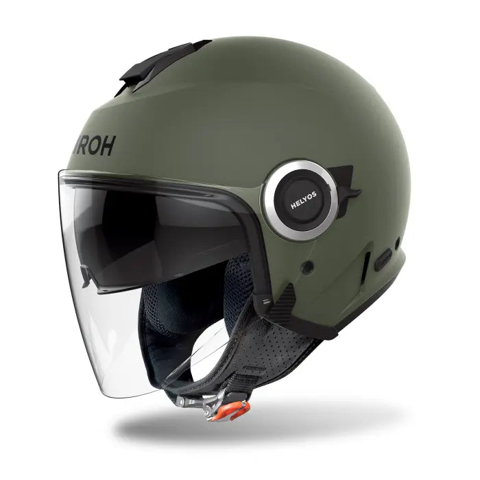 Airoh Helyos Matt Military Green FREE UK Delivery, FREE 365 Day Returns | Moto Central