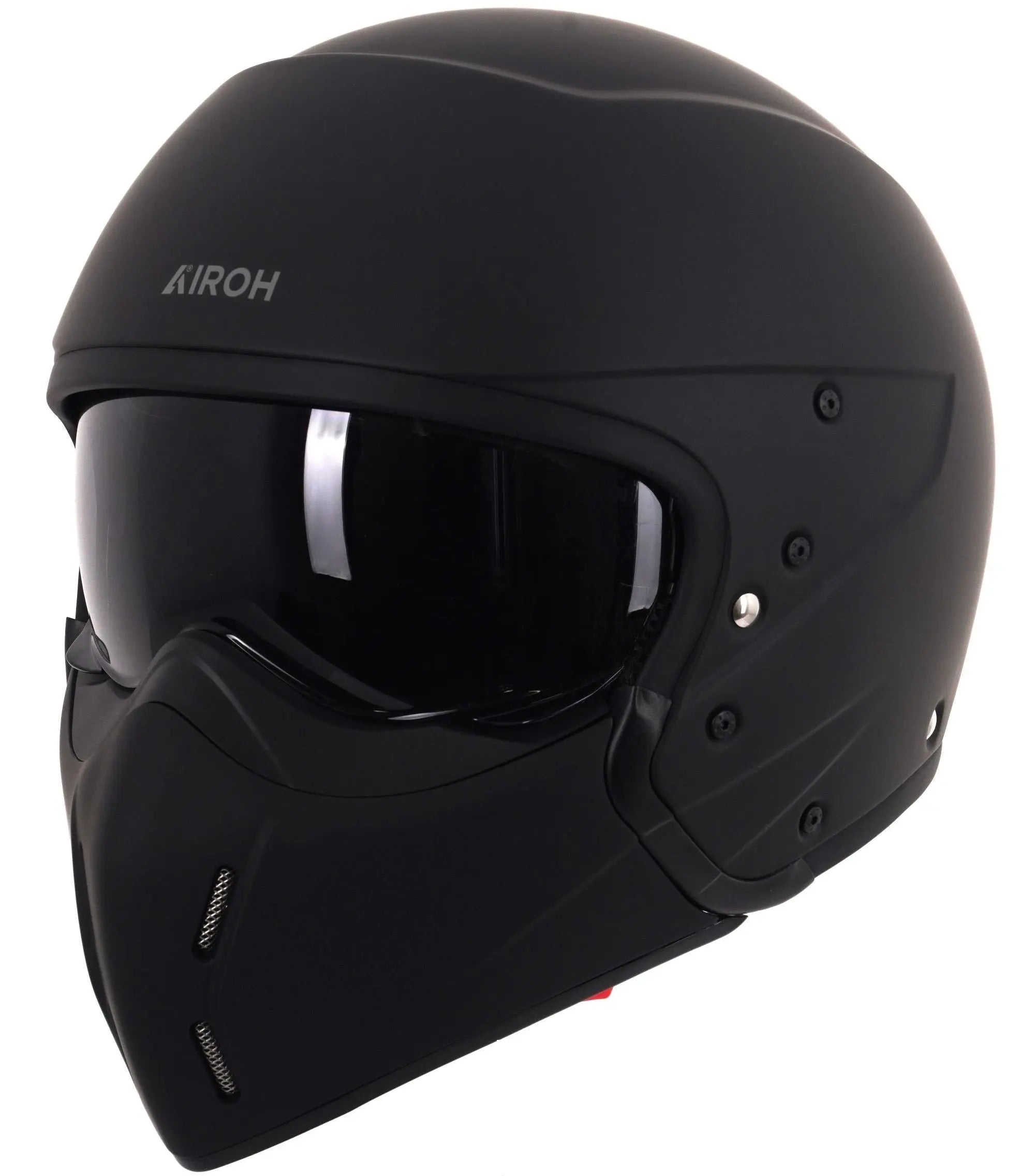 Airoh J-110 Matt Black FREE UK Delivery, FREE 365 Day Returns | Moto Central