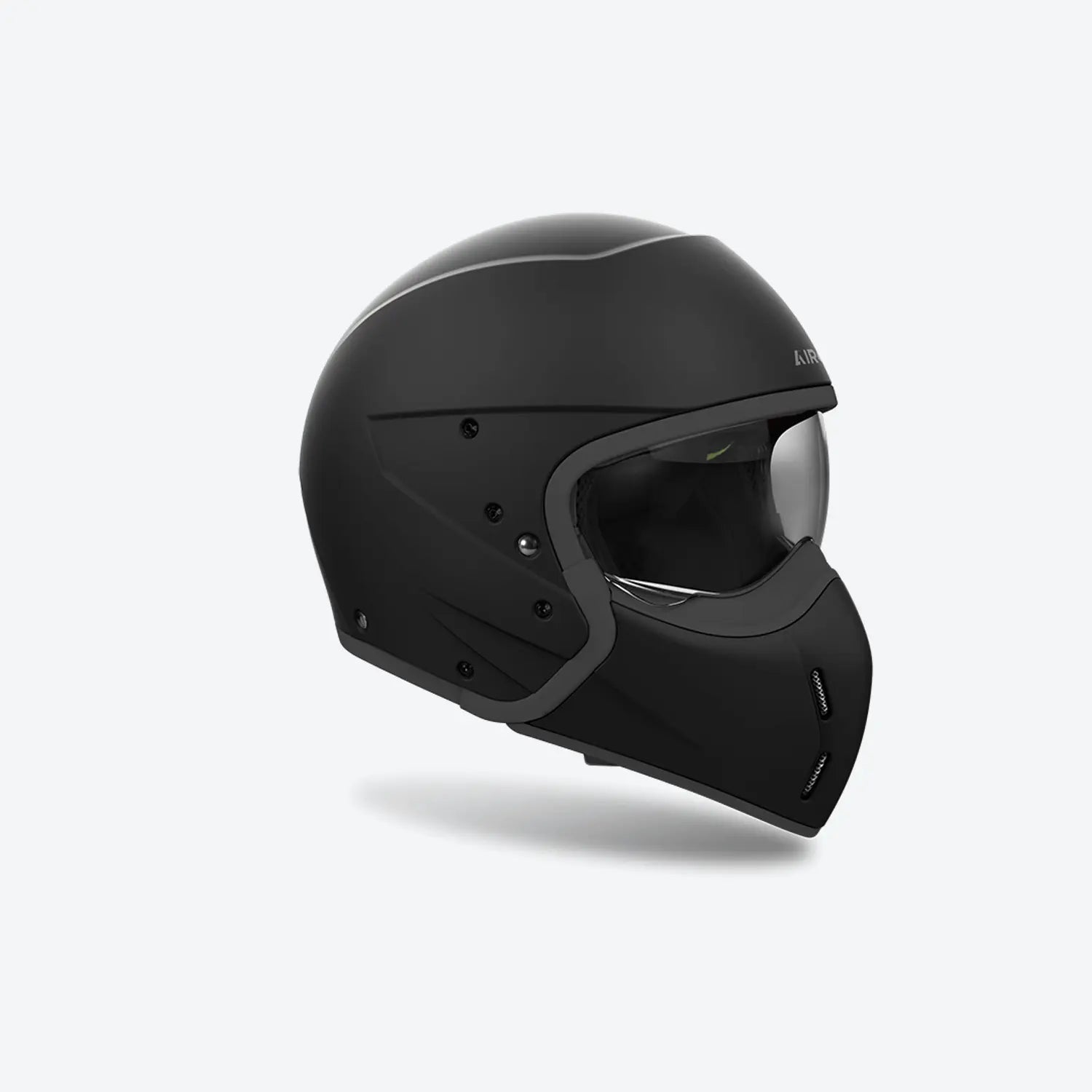 Airoh J-110 Matt Black FREE UK Delivery, FREE 365 Day Returns | Moto Central