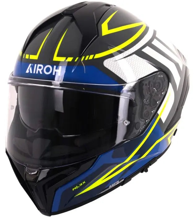 Airoh Matryx Rider Gloss Blue FREE UK Delivery, FREE 365 Day Returns | Moto Central