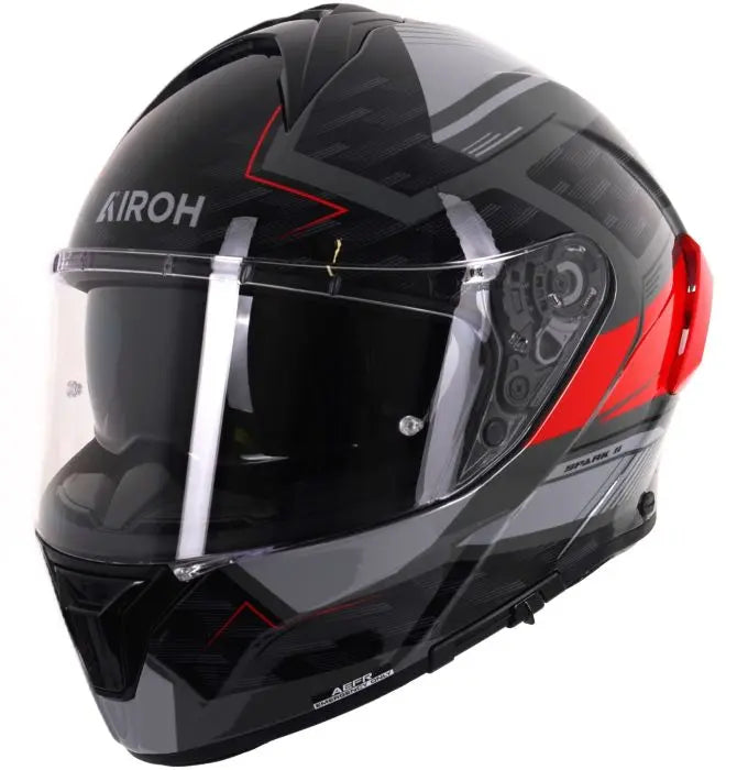 Airoh Spark 2 Zenith Gloss Red FREE UK Delivery, FREE 365 Day Returns | Moto Central