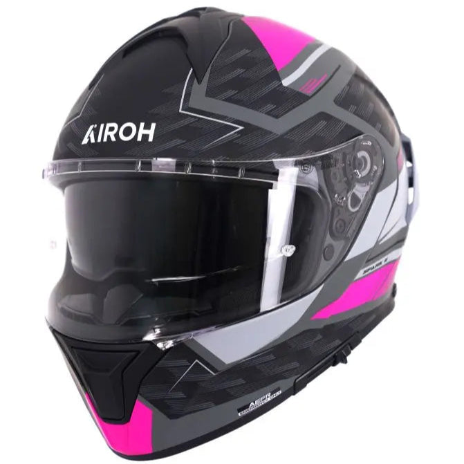 Airoh Spark 2 Zenith Matt Pink FREE UK Delivery, FREE 365 Day Returns | Moto Central