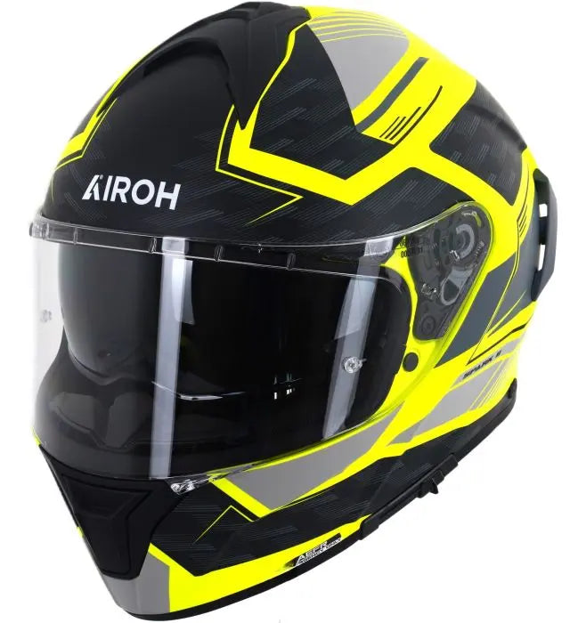 Airoh Spark 2 Zenith Matt Yellow FREE UK Delivery, FREE 365 Day Returns | Moto Central