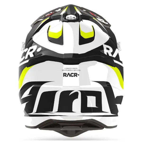 Airoh Strycker Gloss Racr - FREE UK Shipping, FREE 365 Day Returns | Moto Central