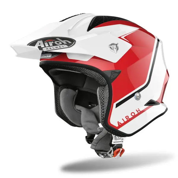 Airoh TRR S Keen Gloss Red - FREE UK Shipping, FREE 365 Day Returns | Moto Central