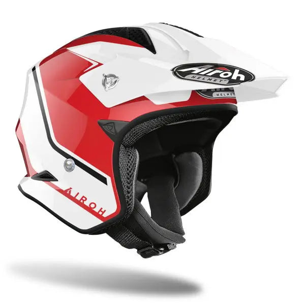 Airoh TRR S Keen Gloss Red - FREE UK Shipping, FREE 365 Day Returns | Moto Central