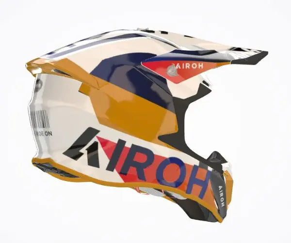 Airoh Twist 2.0 Lift Gloss White - FREE UK Shipping, FREE 365 Day Returns | Moto Central