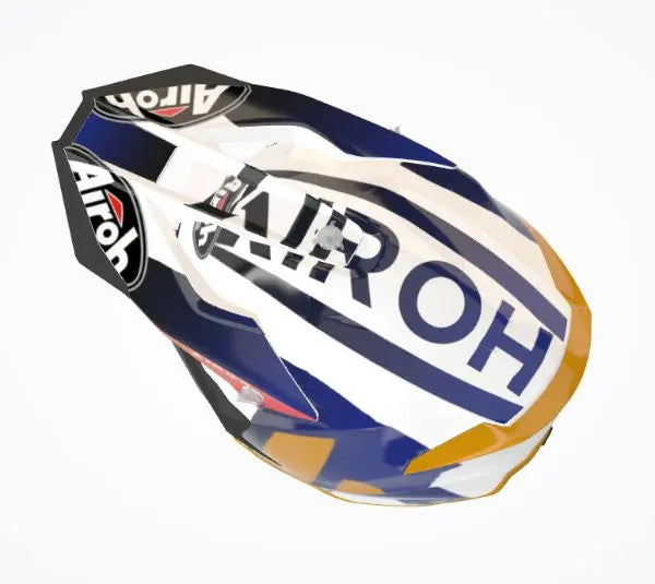 Airoh Twist 2.0 Lift Gloss White - FREE UK Shipping, FREE 365 Day Returns | Moto Central