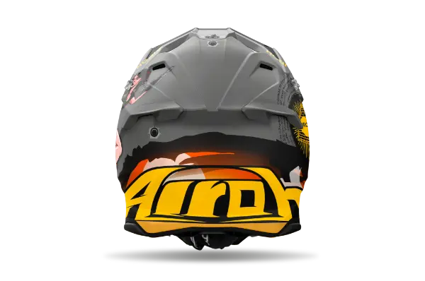 Airoh Twist 3 Adventure Matt Grey / Yellow - FREE UK Shipping, FREE 365 Day Returns | Moto Central